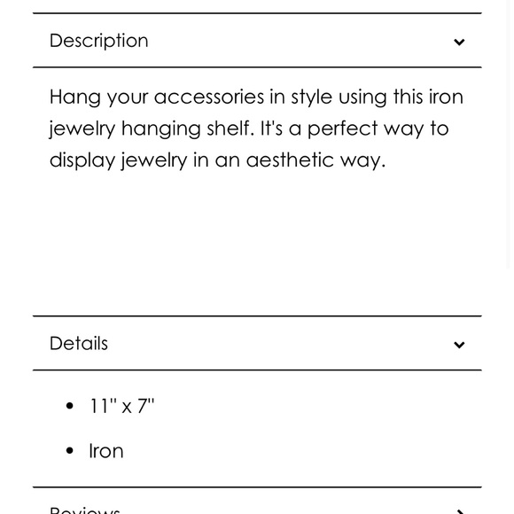 Summer & Rose Hanging Jewelry Holder - Picture 5 of 5